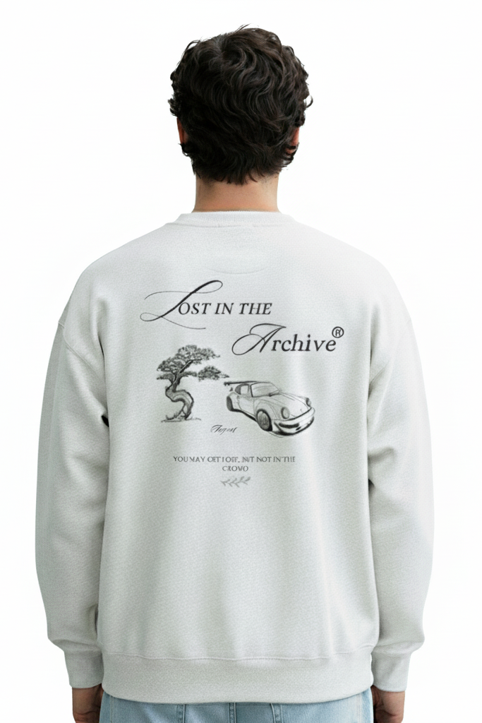 Moletom Cinza "Lost"