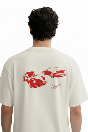 Camiseta Aesthetics Red Car