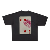 Camiseta Playing Card Kiss