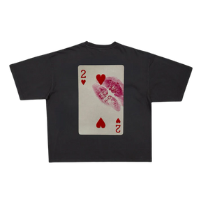 Camiseta Playing Card Kiss