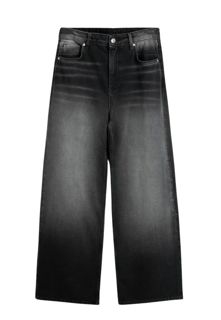 Calça jeans Baggy preta